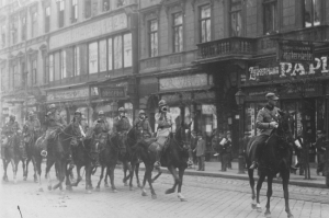3 august 1919. Cavaleriștii români intră în Budapesta